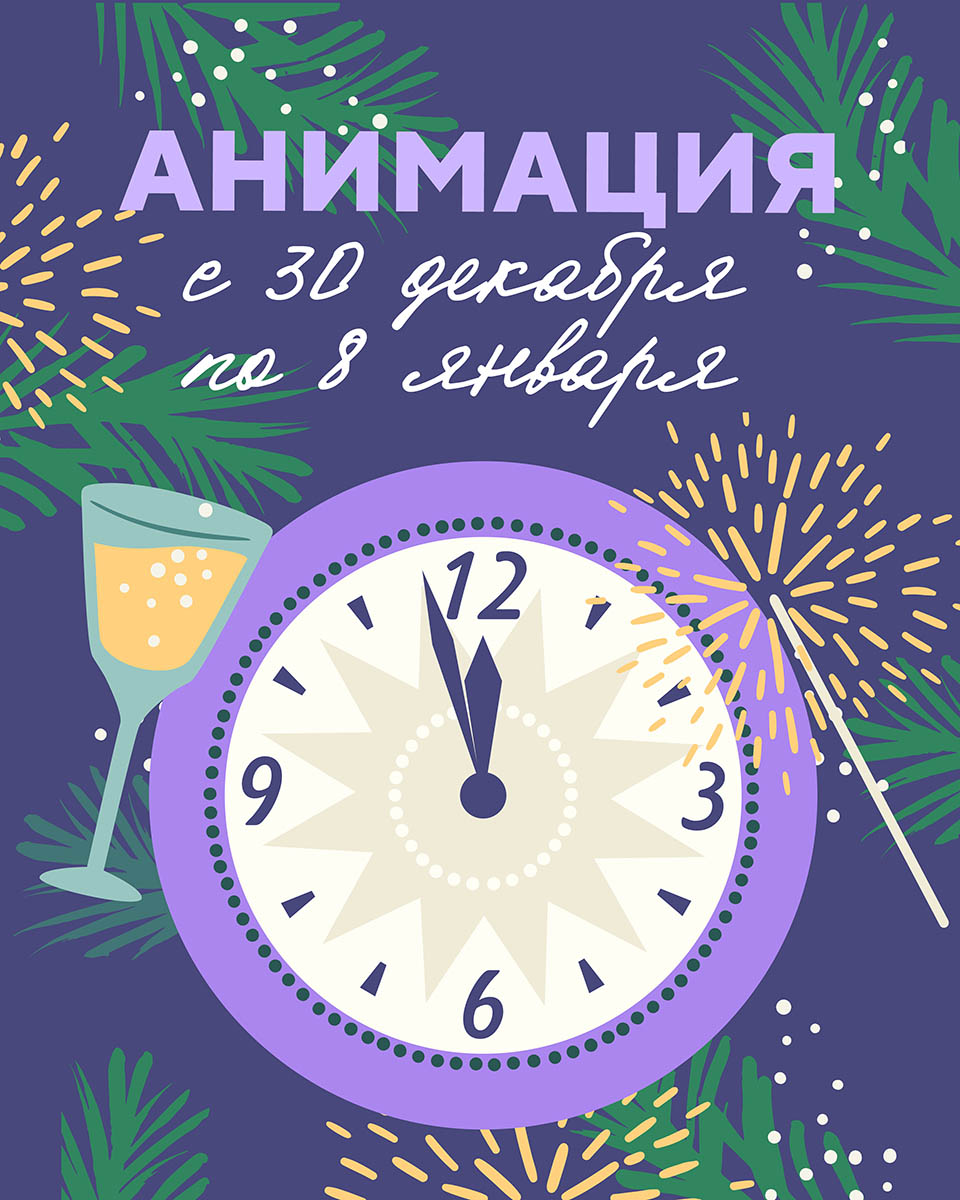 Анимация 30 декабря – 8 января