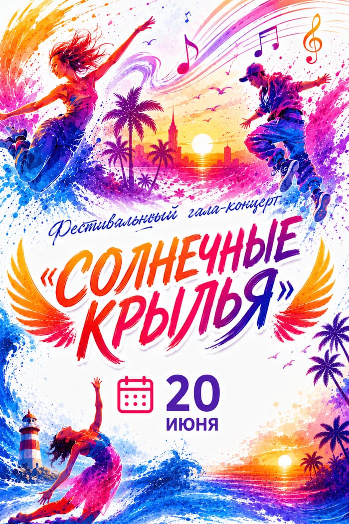 Большой Гала-концерт «солнечные Крылья»