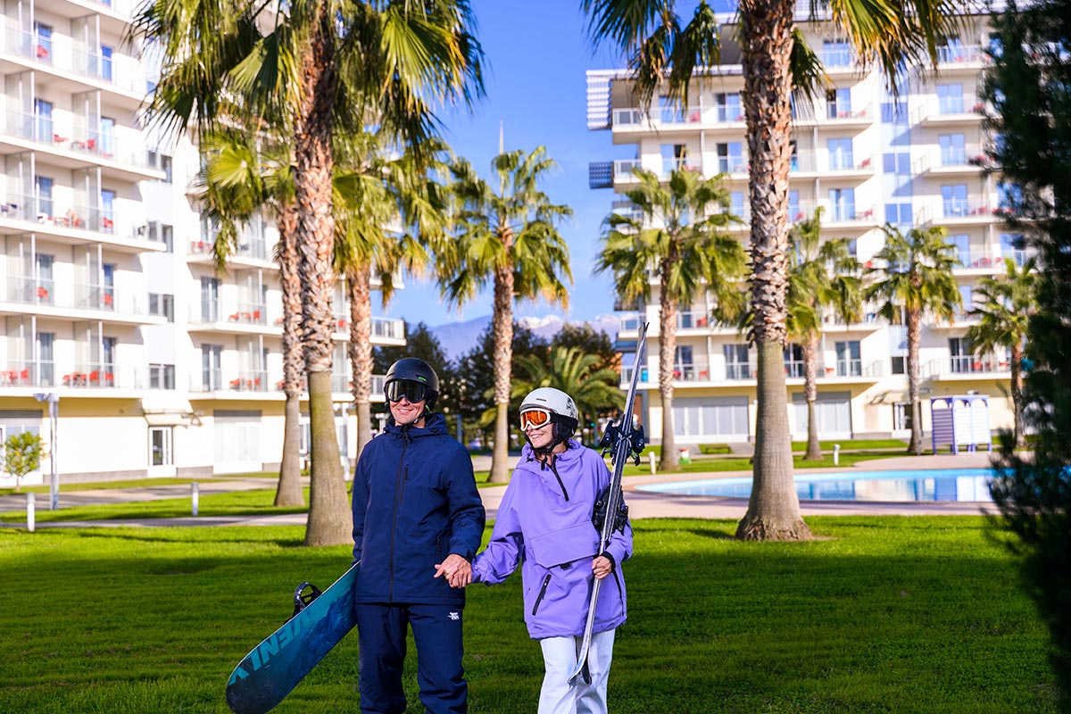 Сочи Парк Отель запустил акцию с включенным ски-пассом